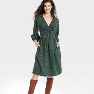 Target Universal Thread Emerald Dress
